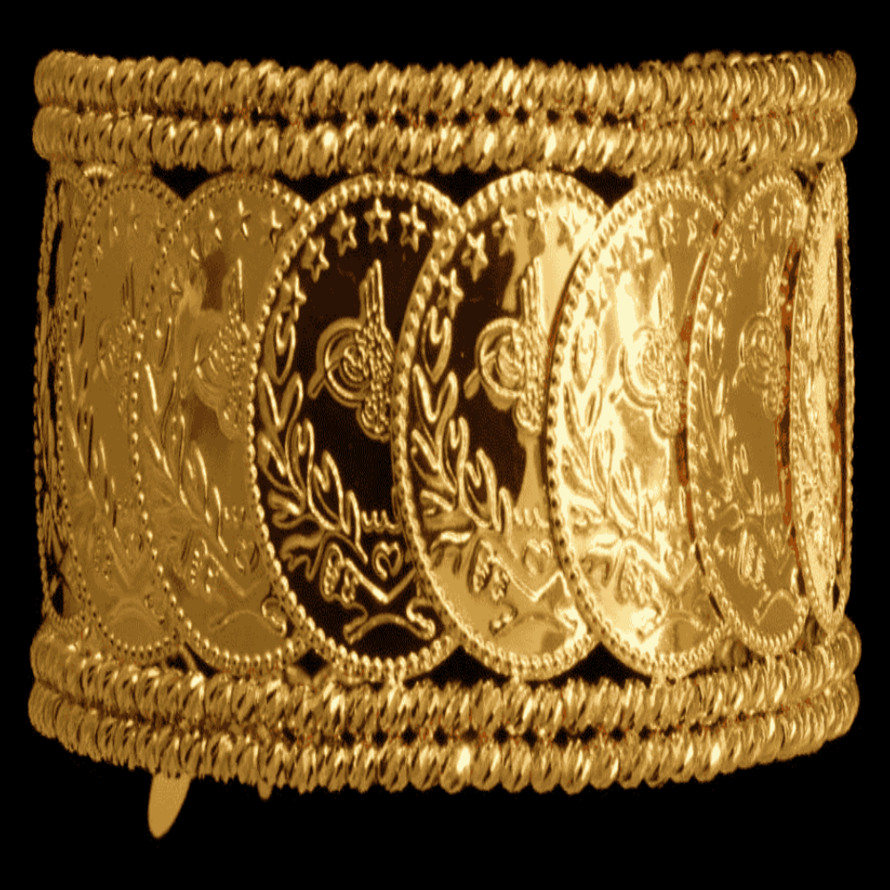 21K Gold Bangle Bracelet – SW19609